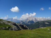 Herrliche Bergpanoramen in den Sextener Dolomiten