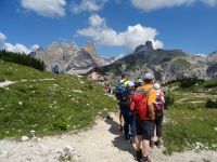 Mittagsrast an der Langalm