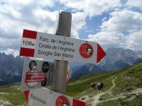 ...und nun talwärts zur Forcella de l´Arghéna