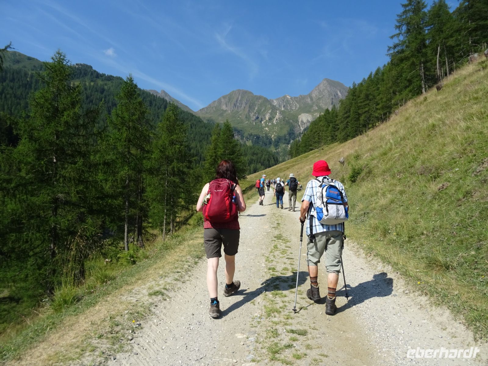 Start außerhalb von Lappach im Mühlwaldertal