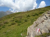 Das Gipfelkreuz zum Greifen nahe