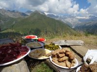 Belohnung mit einem selbstgemachten Picknick
