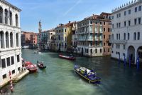 Venedig - Canal Grande - Blick von der Ponte di Rialto