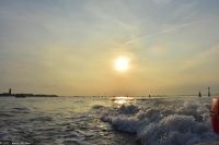 Abendstimmung über der Lagune von Venedig
