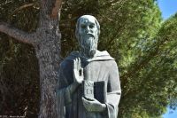 Abtei Montecassino - der Ordensgründer der Benediktiner - der Heilige Benedikt