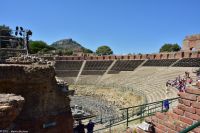Sizilien - Taormina - Teatro Greco - griechisch-römisches Amphitheater