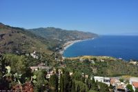 Sizilien - Taormina - Blick nach Norden