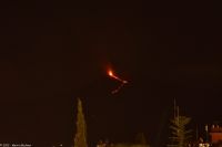 Sizilien - Taormina - Aktiver Ätna mit glühendem Lavastrom