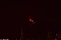 Sizilien - Taormina - Aktiver Ätna mit glühendem Lavastromg