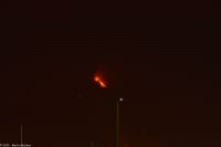 Eine weitere Nacht mit den Ätna-Lavazungen von Milazzo aus