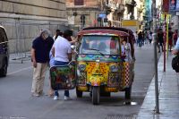 Sizilien - Hippie-Ape in Palermo