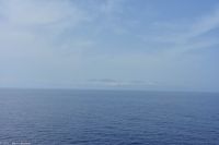 Fähre von Sizilien nach Genua - Blick auf die Insel Korsika