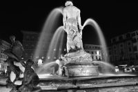 Florenz - Piazza della Signoria - Fontana del Nettuno