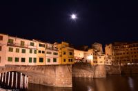 Florenz - Ponte Vecchio über dem Fluss Arno