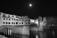 Florenz - Ponte Vecchio über dem Fluss Arno