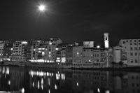 Florenz - Ponte Vecchio über dem Fluss Arno