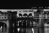 Florenz - Ponte Vecchio über dem Fluss Arno