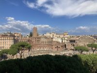 Ausblick von der Terrazzo Panoramica Palazzo Venezia