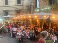 Abendliche Stimmung auf dem Piazza Novona