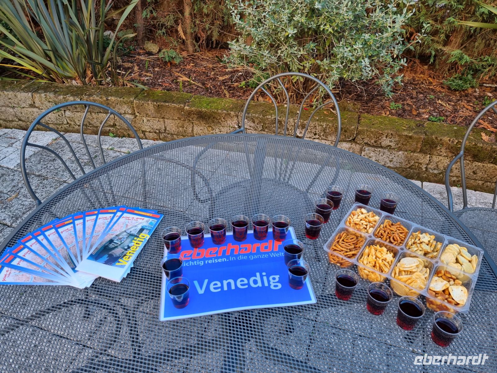 Willkommens-Treff in Venedig...