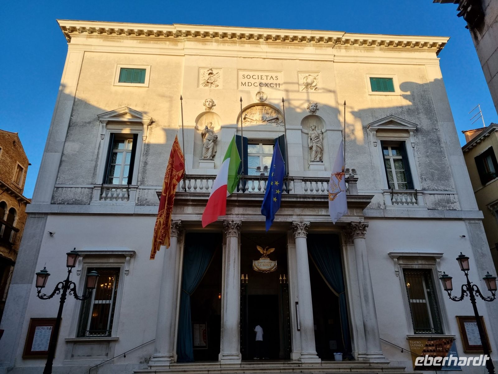 Morgenspaziergang in Venedig - Teatro La Fenice