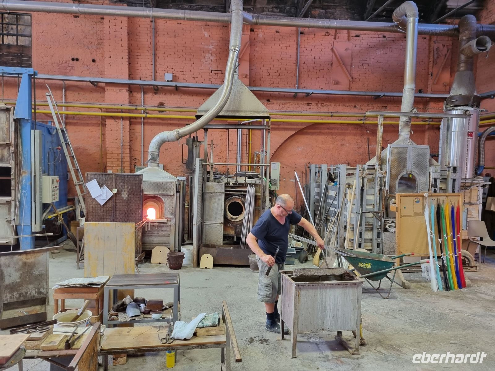 Insel Murano - Besuch einer Glasbläserei