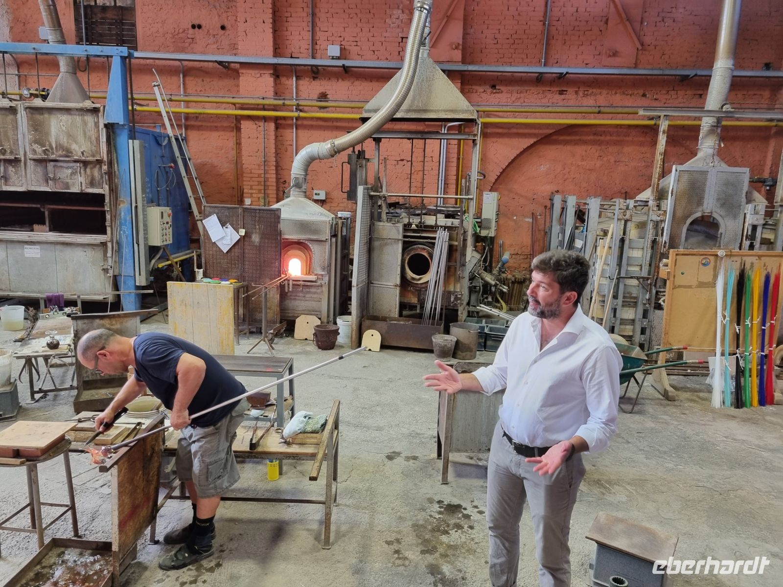 Insel Murano - Besuch einer Glasbläserei