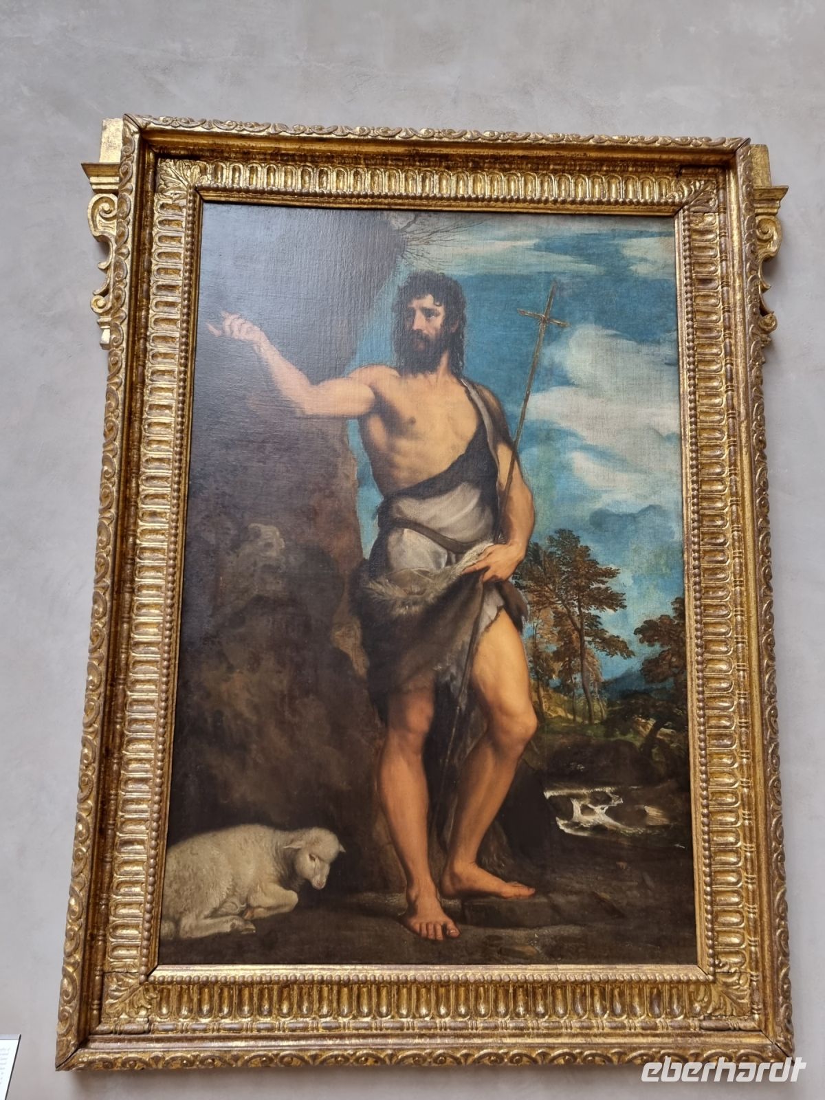 Accademia Galerie - Tiziano Vecellio (Johannes der Täufer)