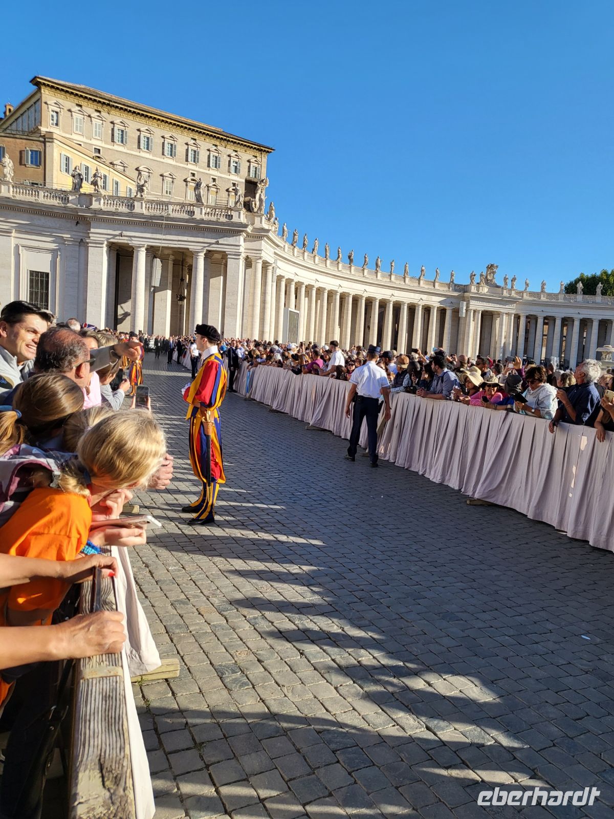 Hier wird in Kürze der Heilige Vater erwartet