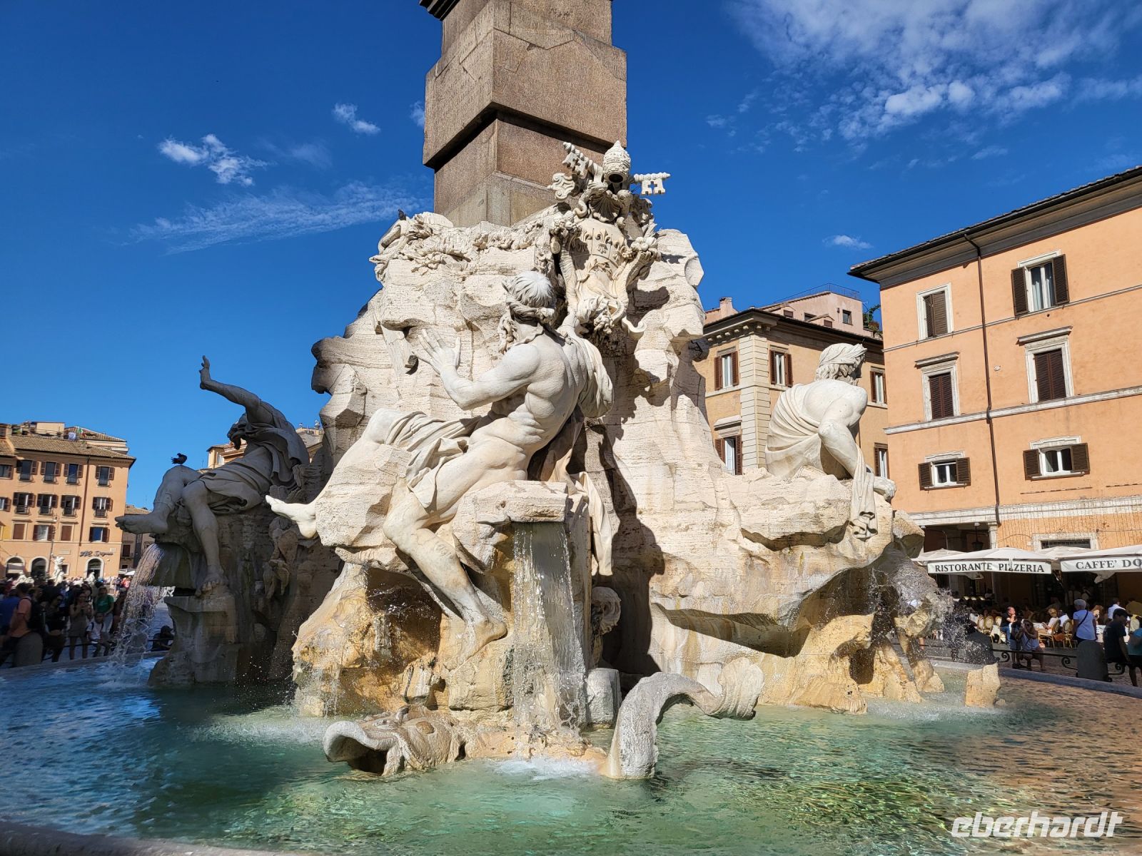 Vier-Ströme-Brunnen auf der Piazza Navona