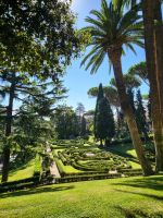 Der italienische Teil der Vatikanischen Gärten