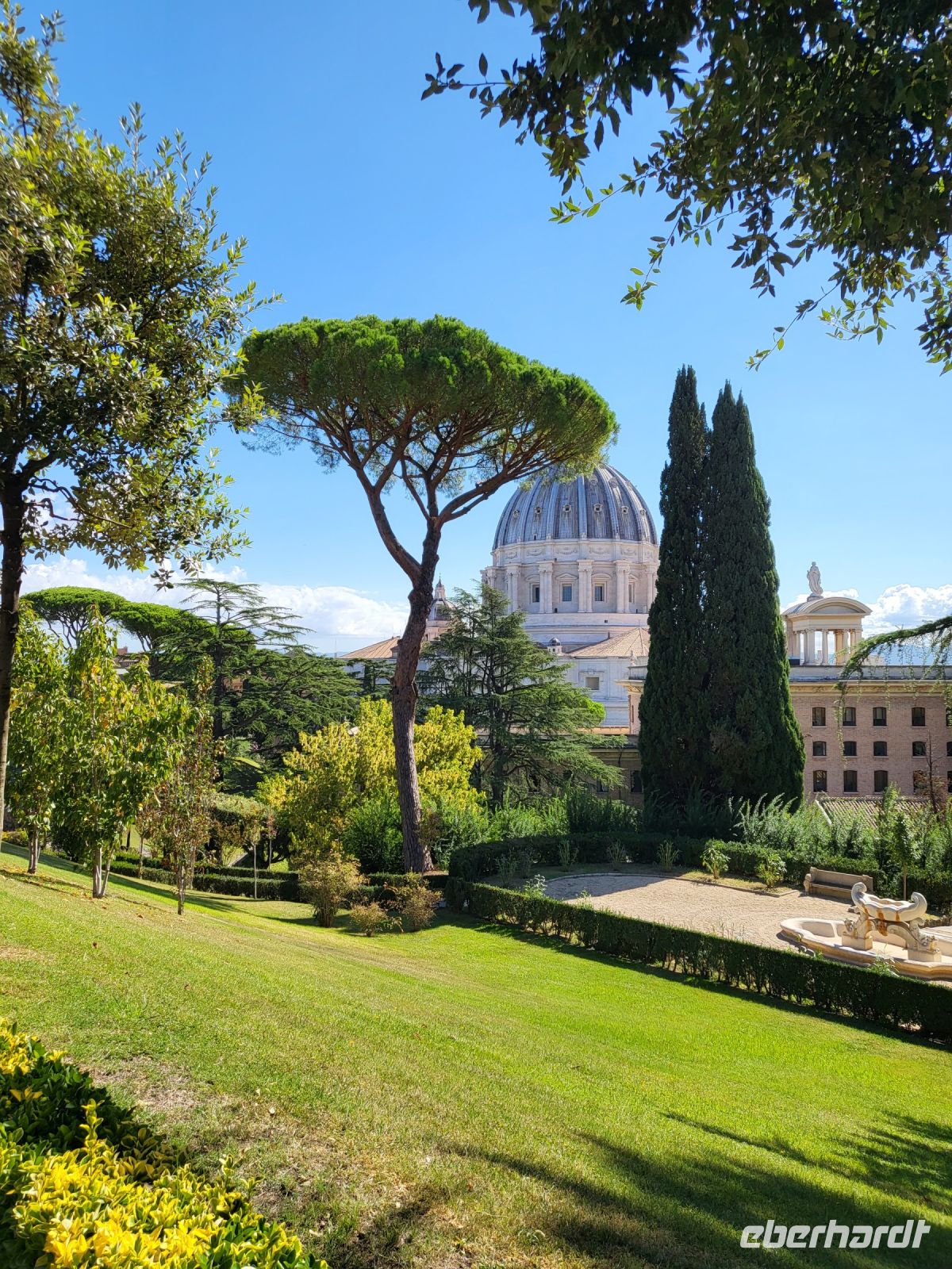Überall tolle und überaschende Perspektiven auf die große Kuppel