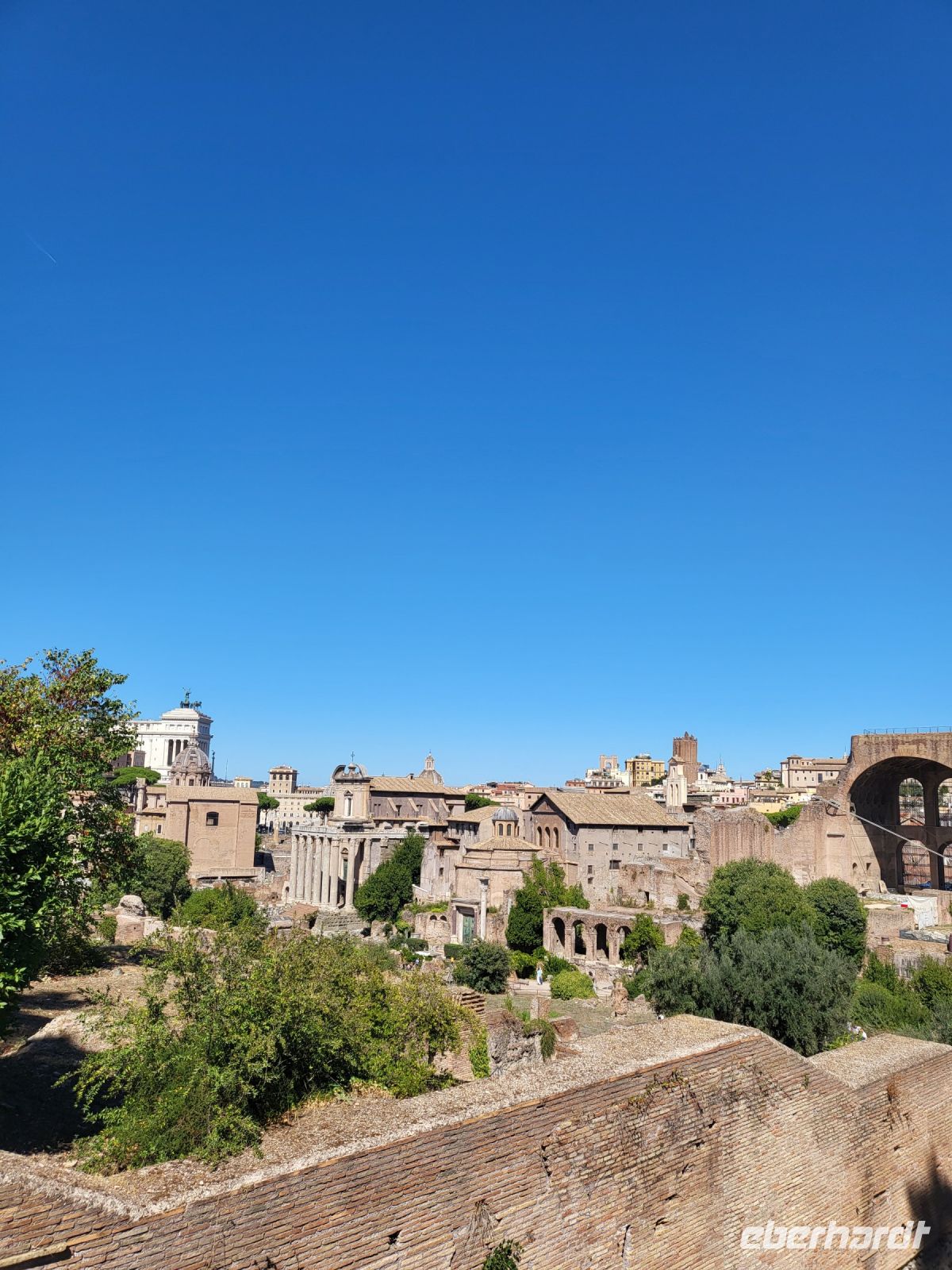 Blick ins Forum Romanum