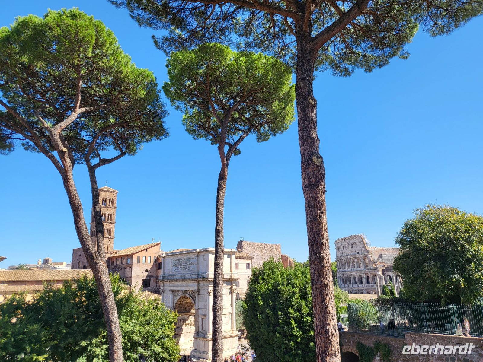 Blick zum Kolosseum