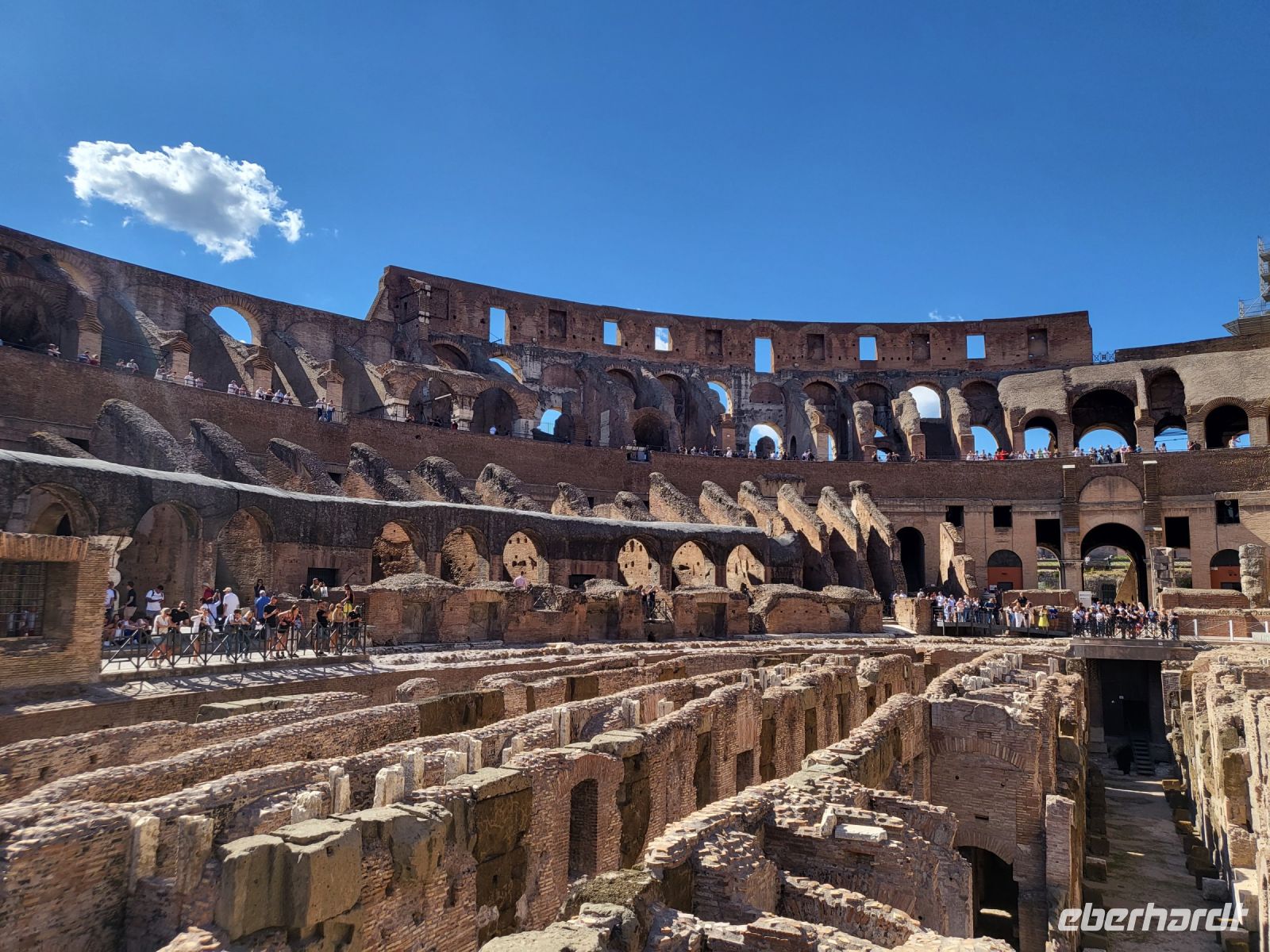 Kolosseum, innen, Arena