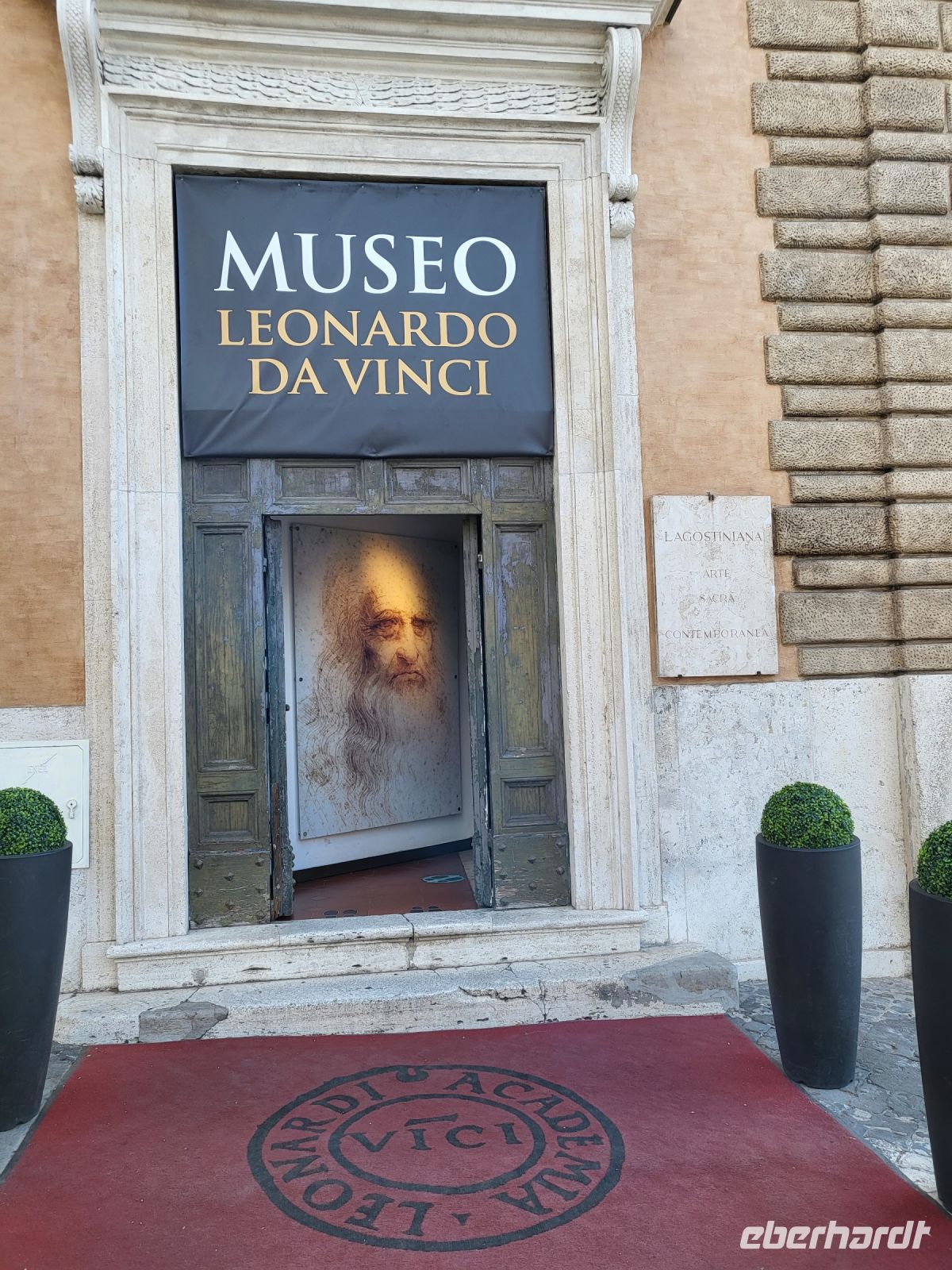 Zugang zum Leonardo-Da-Vinci-Museum