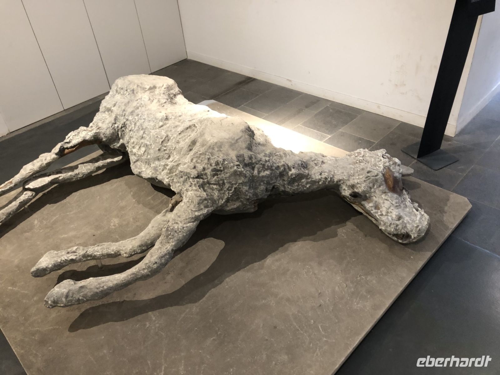 Gips-Skulptur Pferd Pombeji