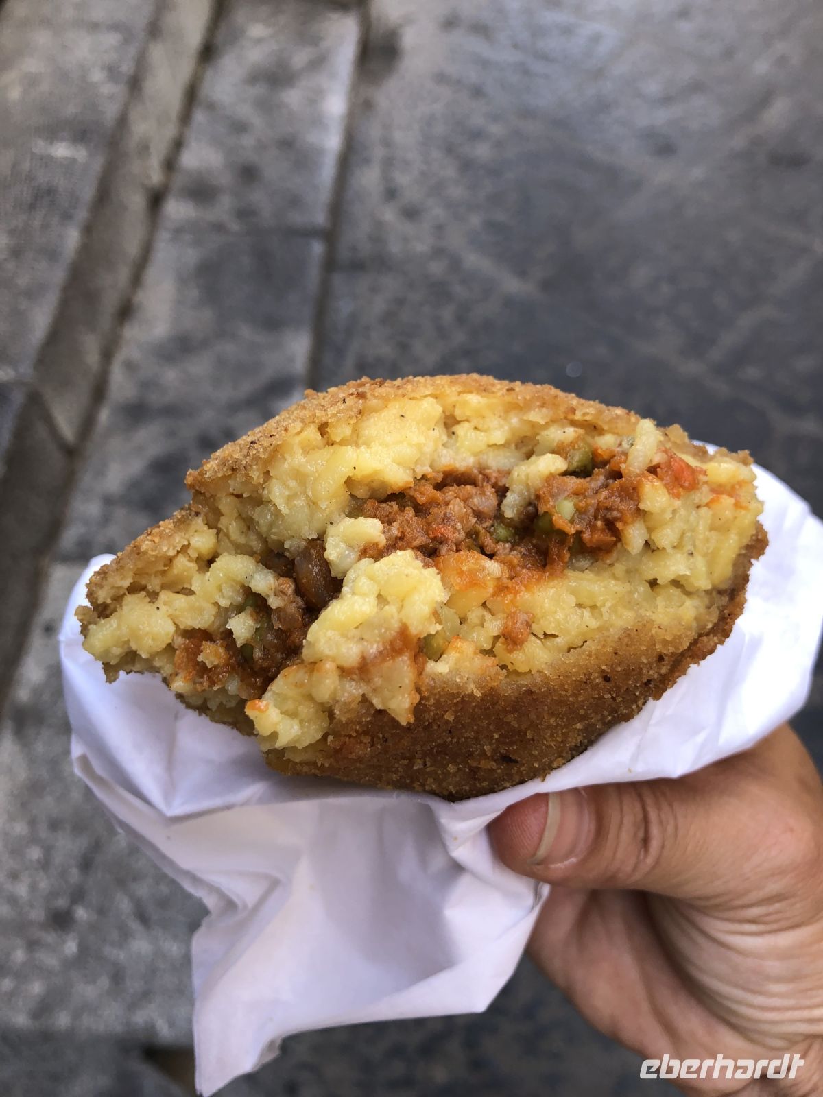 Arancini - knusprige Reisbällchen 