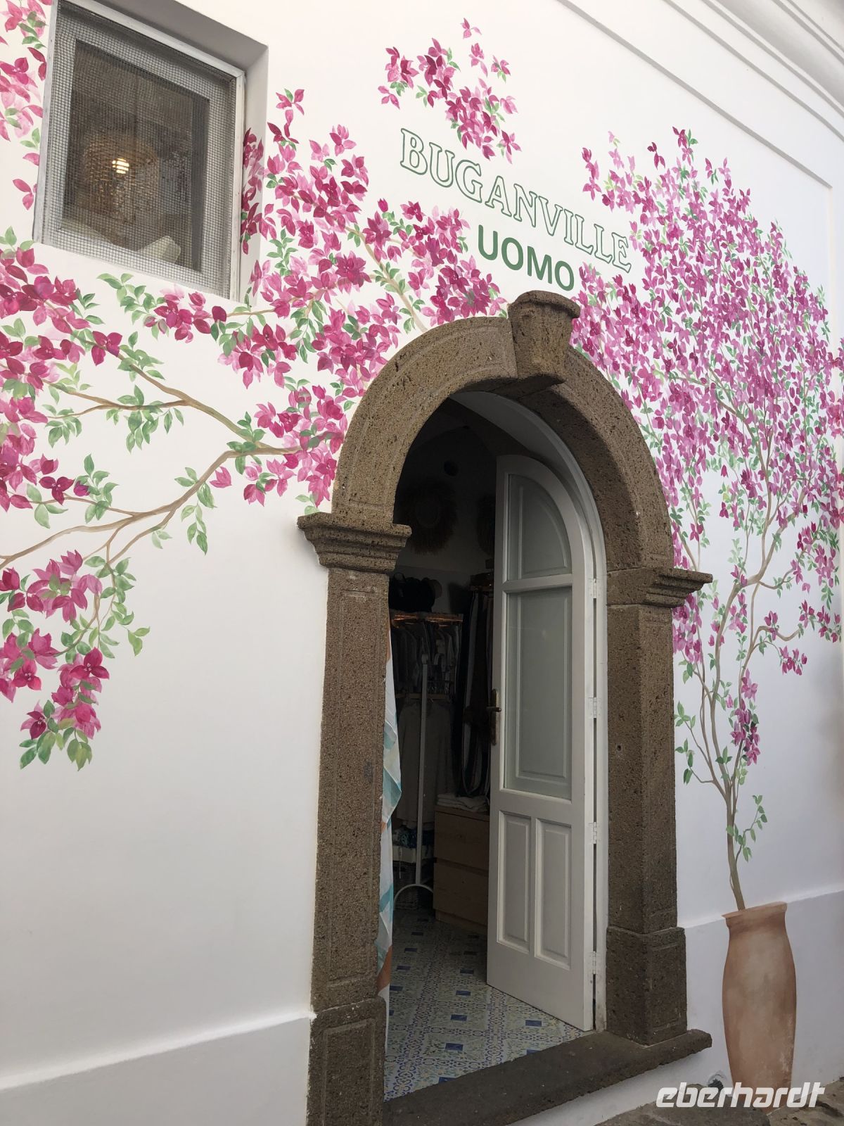 Haus auf der Insel Stromboli