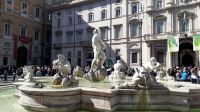 Die Piazza Navona - Der Mohrenbrunnen