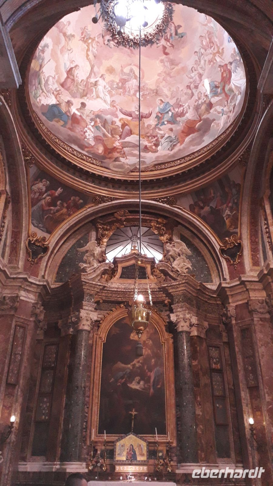 Das Innere der Kirche Sant’Ignazio