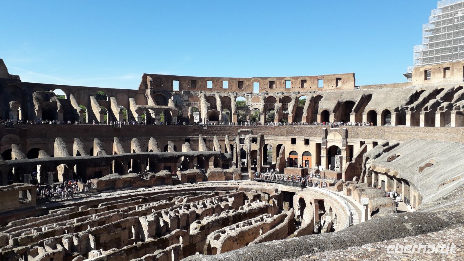 Das Kolosseum innen