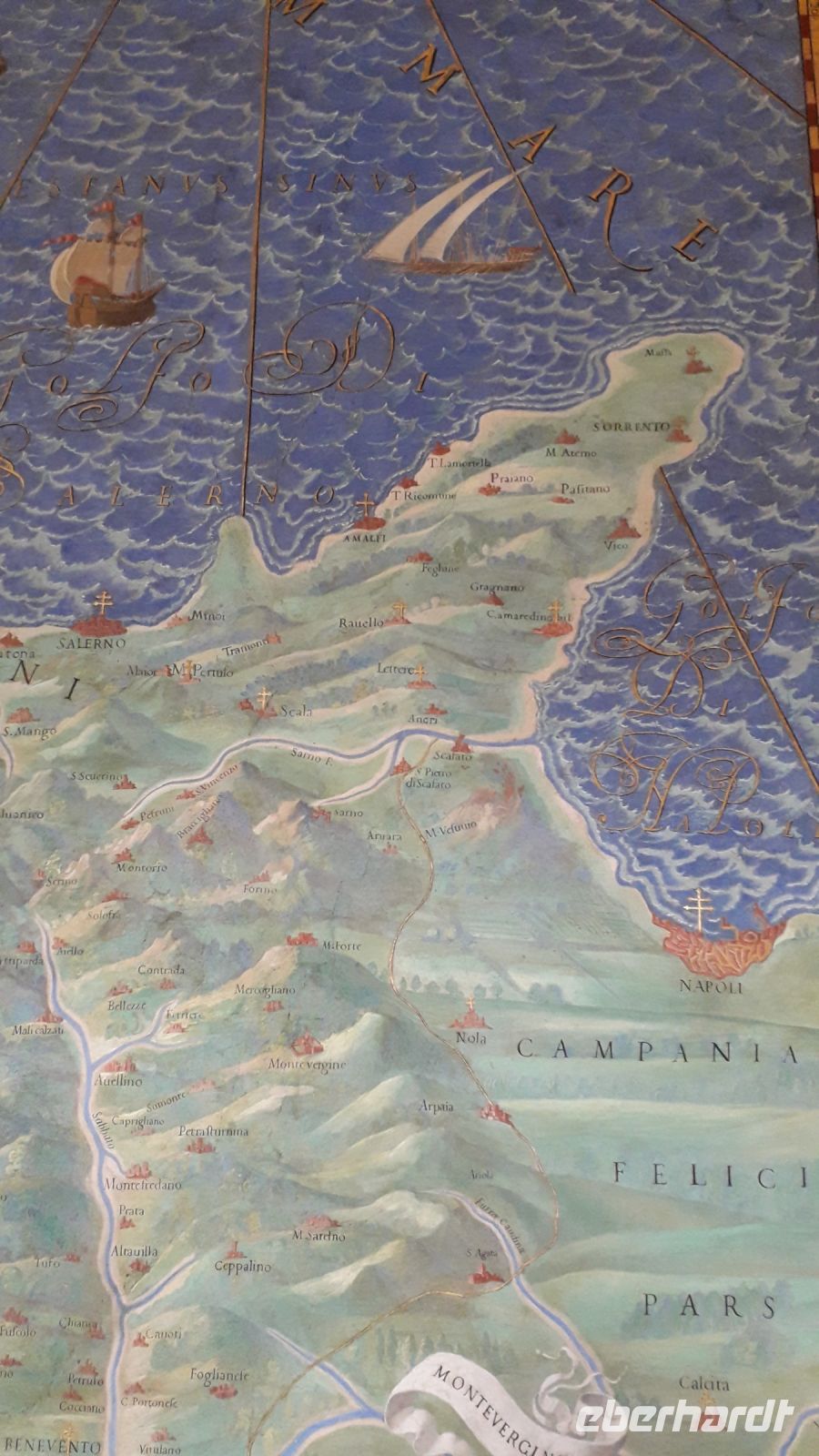 Die Karten von Italien in den Vatikanischen Museen