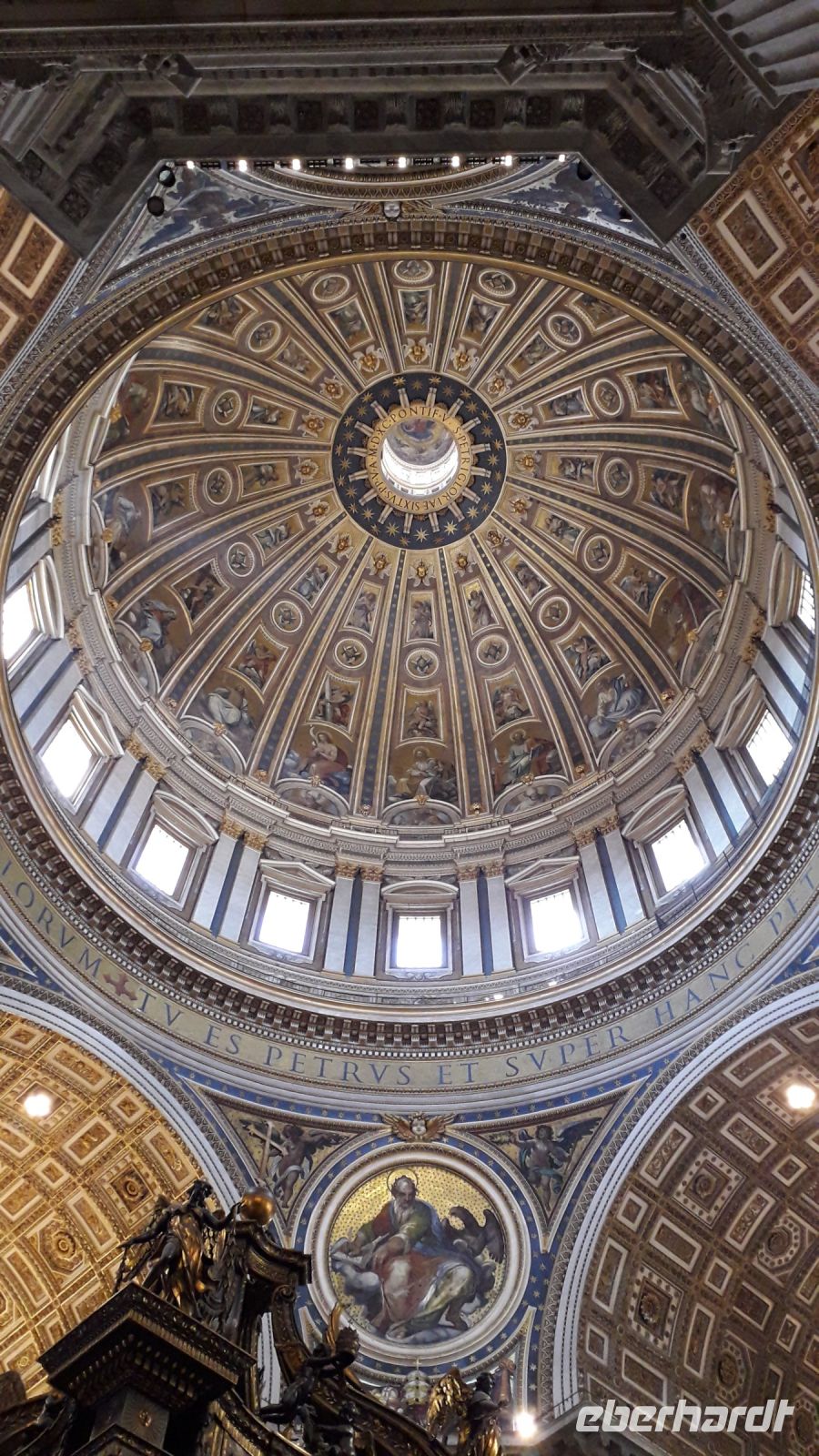 Die Kuppel des Petersdoms