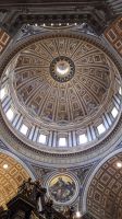 Die Kuppel des Petersdoms