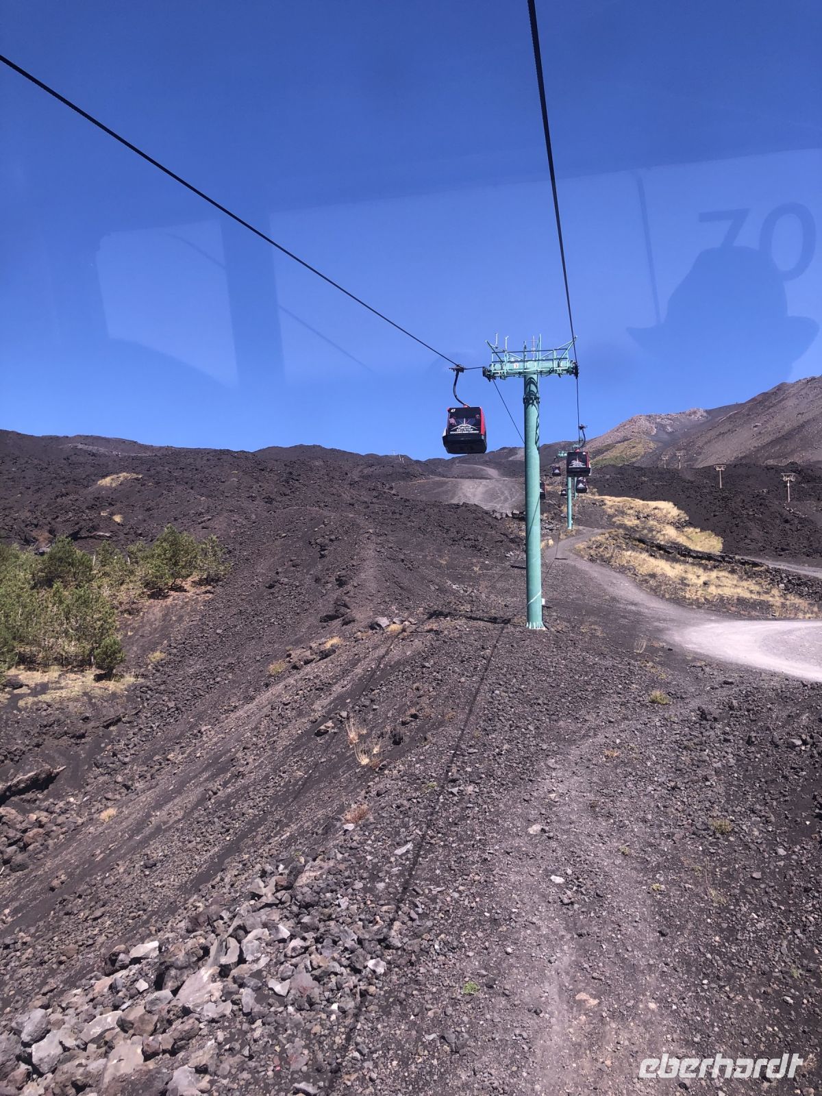 mit der Seilbahn zum Ätna