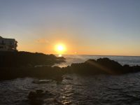 Sonnenuntergang zum Abschied