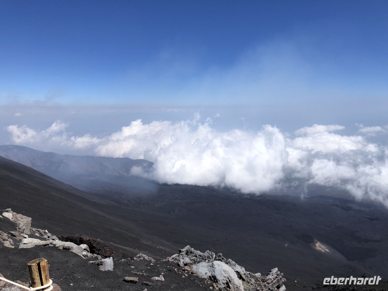 auf dem Vulkan Ätna