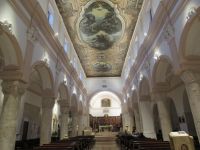 Apulien-Kirche-Die Kirchendecke.JPG