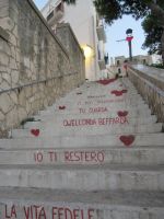 Apulien-Vieste-die Herzchen-Treppe.JPG
